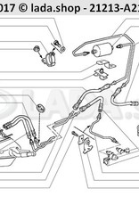 Original LADA 21214-1104228-20, Benzinschlauch