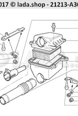 Original LADA 2112-1109249, Ar Mais Limpo Montagem