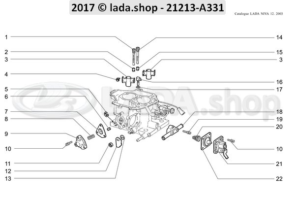 Original LADA 21051-1107340-10, Emulsion Rohr