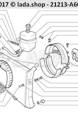 Original LADA 2121-1309070-01, Seal housing