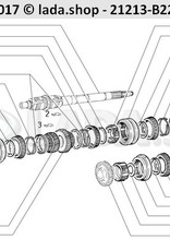 Original LADA 2101-1701164, Synchronring