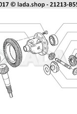 Original LADA 2101-2403059-01, Anel 2.00 Mm