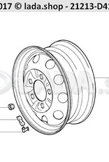 Original LADA 2121-3101040, Ecrou de roue