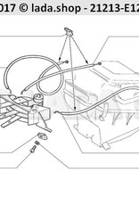 Original LADA 0000-1000444511, Bolt M4x10