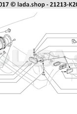 Original LADA 2121-8401180, Soporte der.