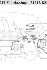 Original LADA 21213-3716010, Feu arriere D