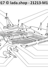 Original LADA 21213-5109012, Tapete.Superior.direita