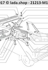 Original LADA 2101-6102030, Casquilho