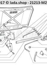 Original LADA 2121-8402200-01, Joint detancheite de capot