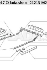 Original LADA 2121-5101306, Blechaufsatz Rechts