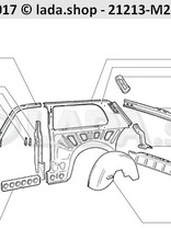 Original LADA 2121-5401216, Box.direita