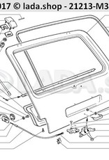 Original LADA 2121-6306034-10, Gasket