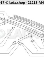 Original LADA 2121-2804152-10, Recubrimiento lateral der.