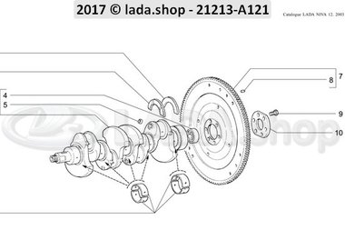 N3 Cigüeñal y volante 1600