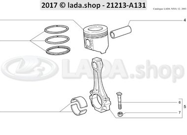 N3 Bielas e pistões 1600