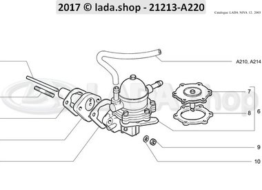 N3 Instalación de la bomba de combustible CARB