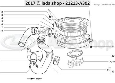 N3 Filtre à air CARB >>> 03-1999