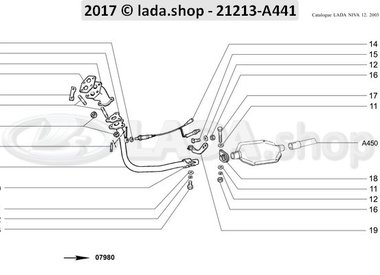 N3 Tubes d'échappement avec pot catalytique 1600