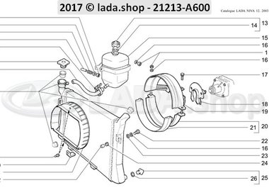 N3 Radiateur et vase d'expansion CARB