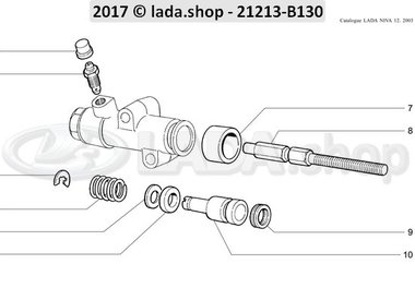 N3 Cylindre-récepteur de commande de débrayage