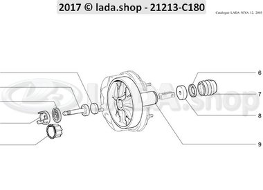 N3 Unterdruck-Bremskraftverstärker RHD BB2103