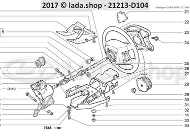 N3 Coluna de direção AIRBAG 01-1999 >>>