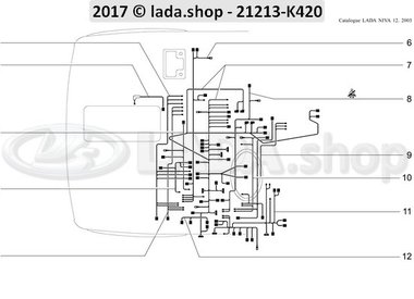 N3 Haz de cables del tablero de instrumentos