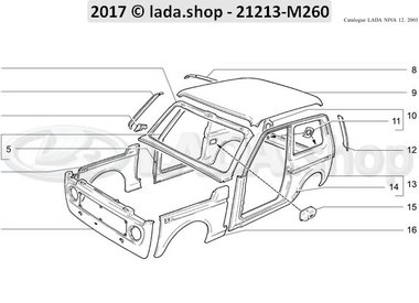 N3 Panneaux de la carrosserie