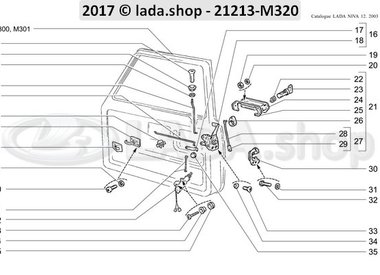 N3 Cerraduras y manijas de las puertas delanteras