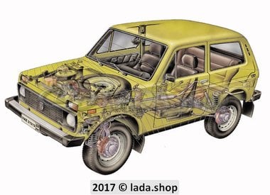 Lada Niva, LADA 4x4 - Nft Taz