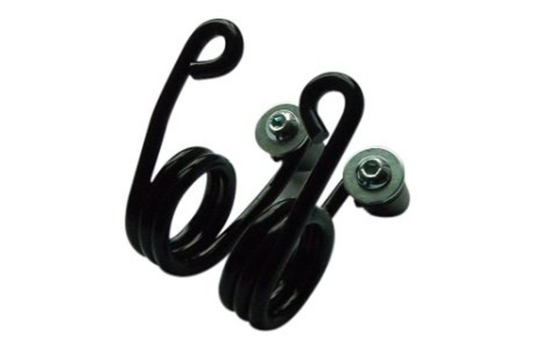 Hairpin Motorcycle Seat Springs Black 2 inch with fastening kit