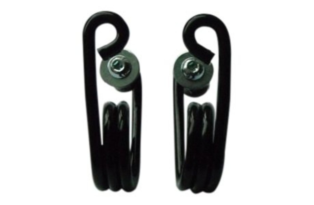 Hairpin Motorcycle Seat Springs Black 2 inch with fastening kit