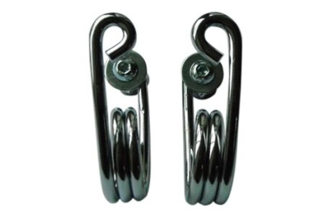 Hairpin Motorcycle Seat Springs Chrome 2 inch with fastening kit