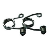 Motorrad Sitz-Federn Hairpin Chrom 3 Zoll mit Befestigungsset
