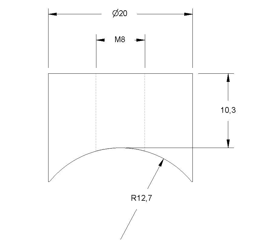 Befestigungsset für Motorrad Hairpin Sitz-federn