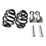 Motorcycle Saddle Springs Black 3" with mounting kit