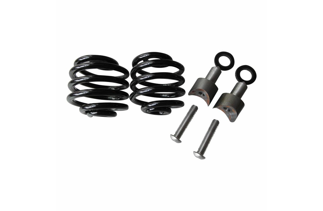 Motor Seat Springs Black 2" with mounting set