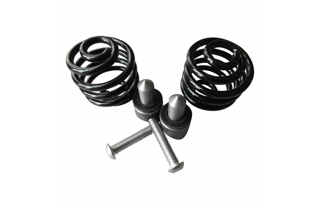 Motor Seat Springs Black 2" with mounting set