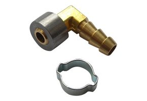 Ölleitung set - 1/8 NPT - 90 - Messing