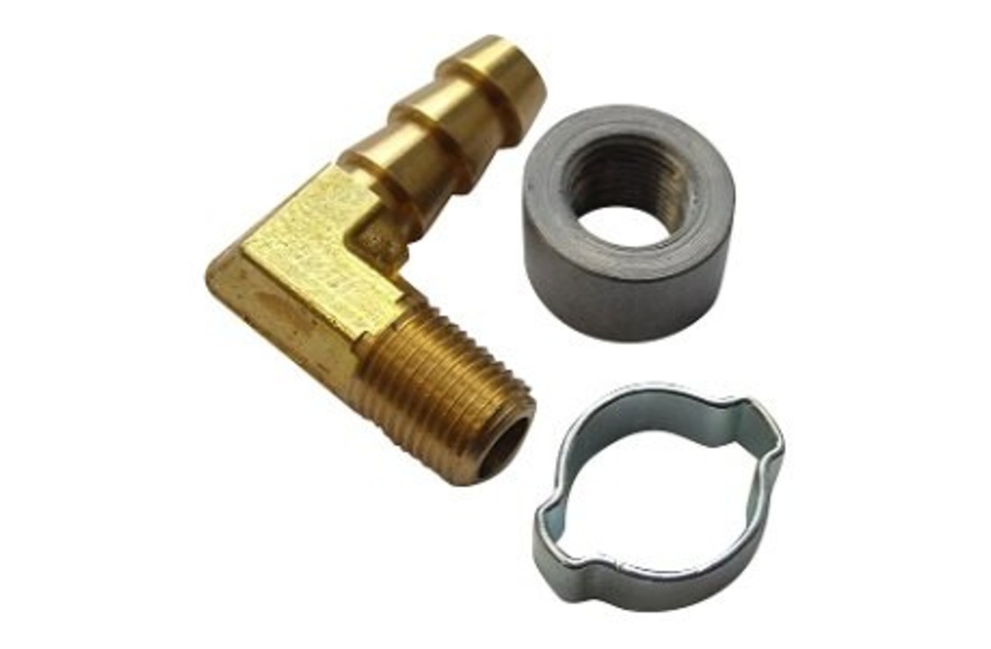 Ölleitung set - 1/8 NPT - 90 - Messing