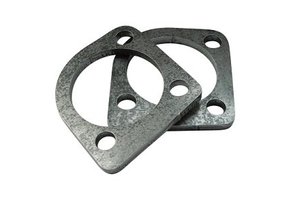 STD  - Exhaust Flanges for HD Shovelhead - STEEL