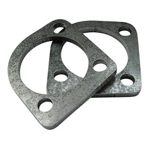 STD - Abgasflansche für Harley Davidson Shovelhead - STAHL