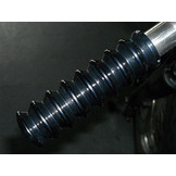 Griffe 1" (25,4mm) für Harley Davidson - Retro Design - Schwarz