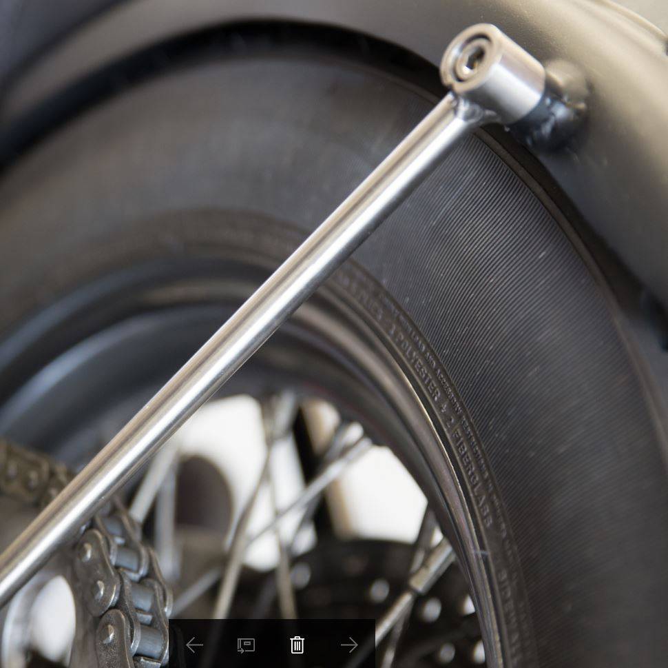 Kundenspezifische hintere Kotflügelhalterung für Motorräder (Edelstahl) - Hinteren Kotflügelbaugruppe Motorrad