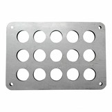 Side Mount License plate holder - Steel