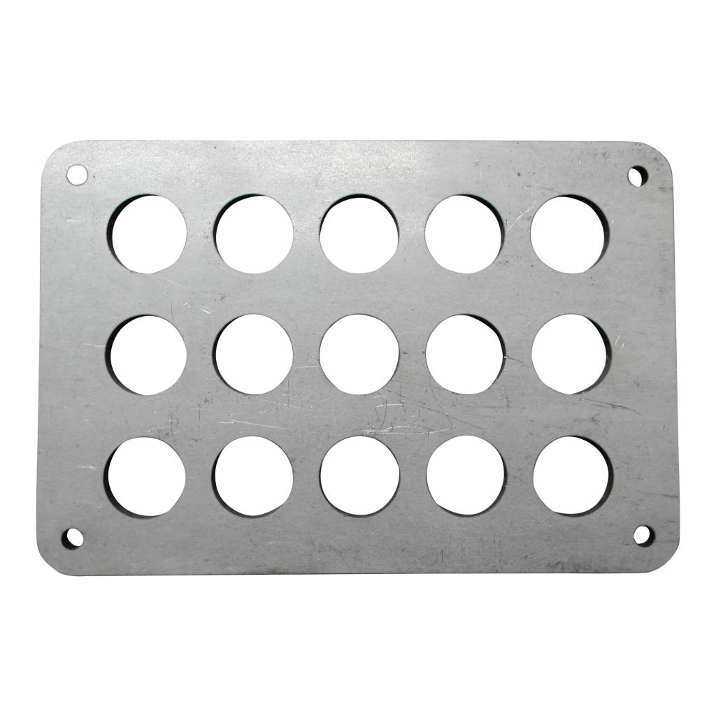 Side Mount License plate holder - Steel