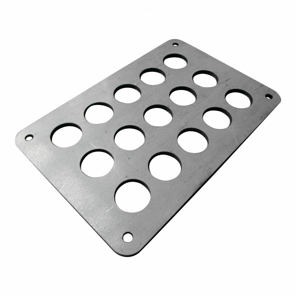 Side Mount License plate holder - Steel