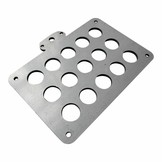 Side Mount License plate holder for LED Light