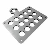 Side Mount License plate holder for Miller Stop Light