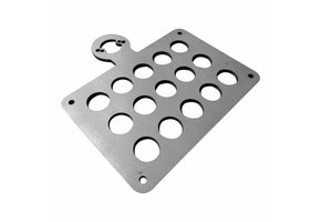 Side Mount License plate holder for Miller Stop Light